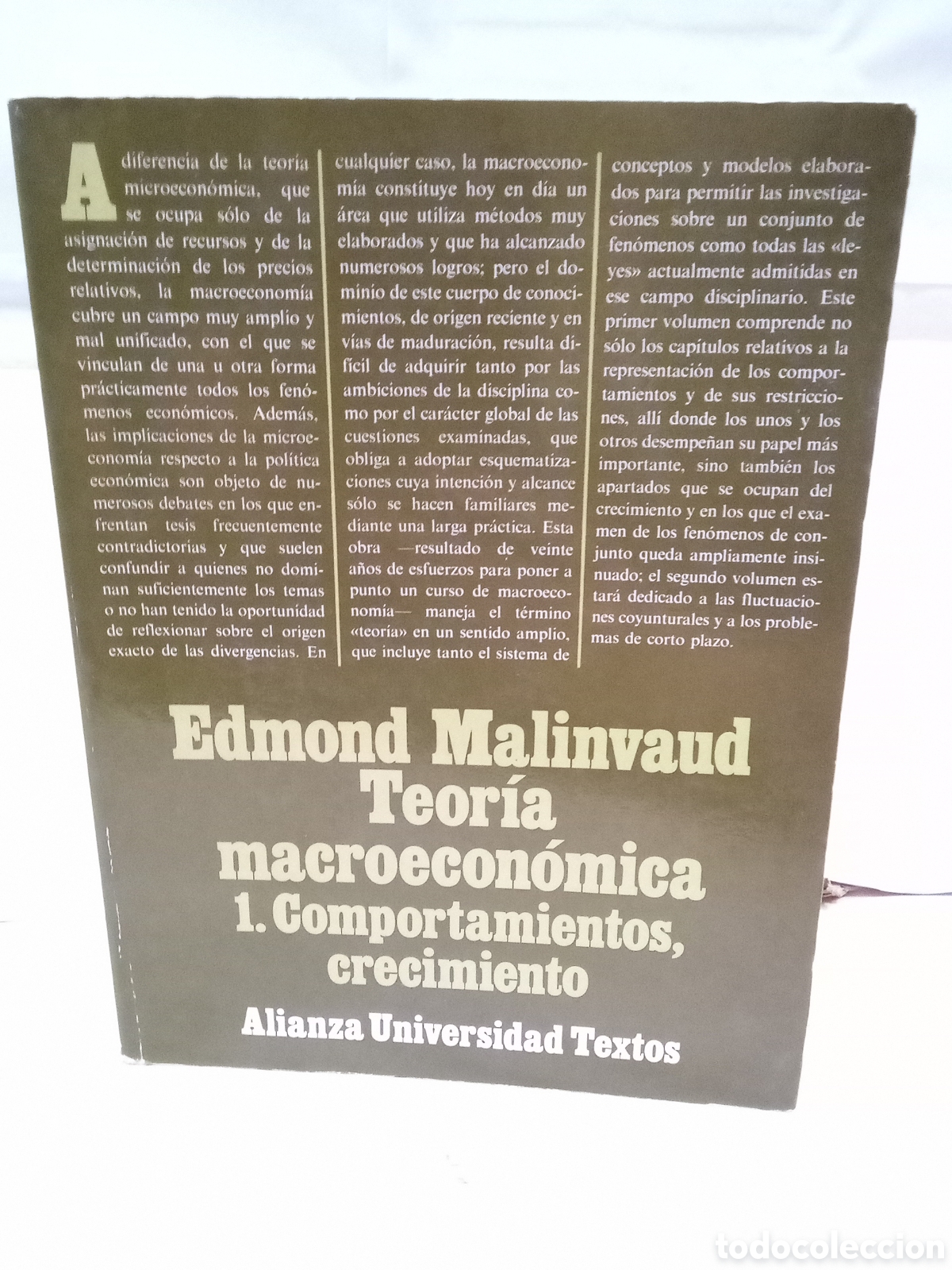Libri di seconda mano: Edmond Malinvaud teor&iacute;a macroeconomica