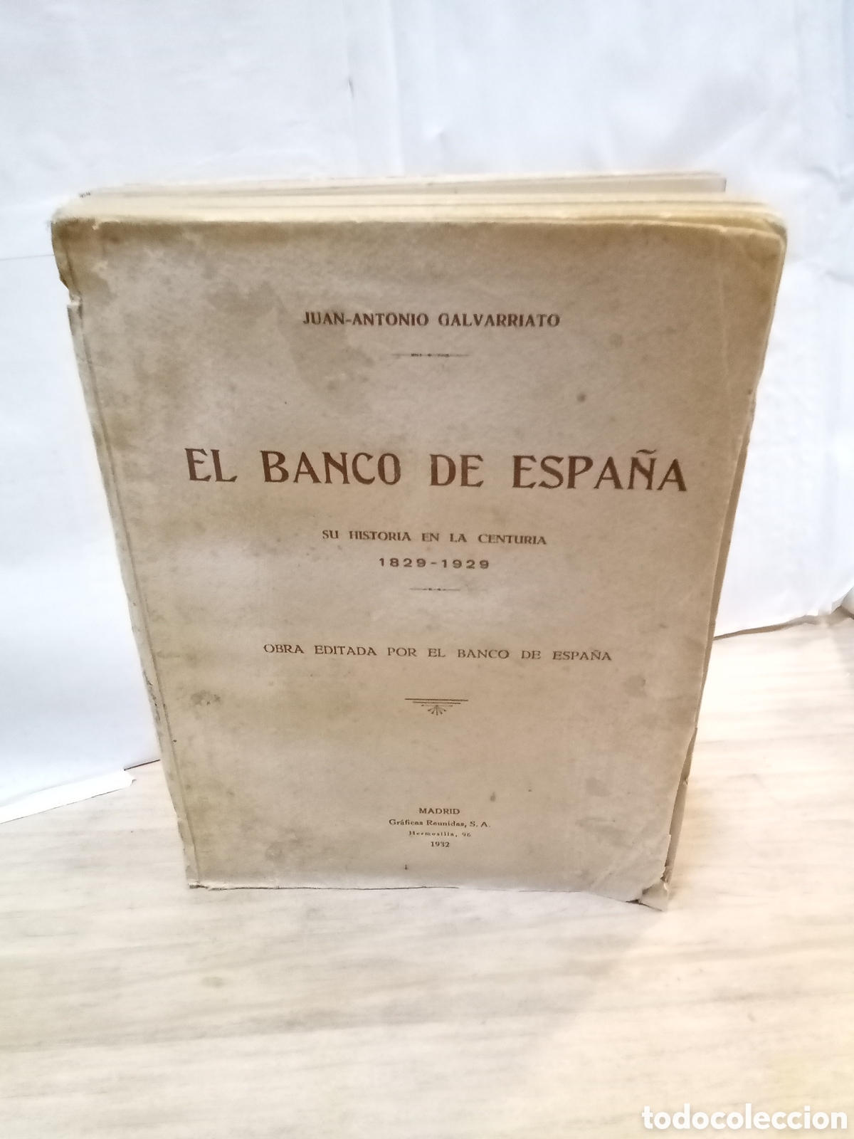 Libros de segunda mano: El banco de Espa&ntilde;a su historia en la centuria