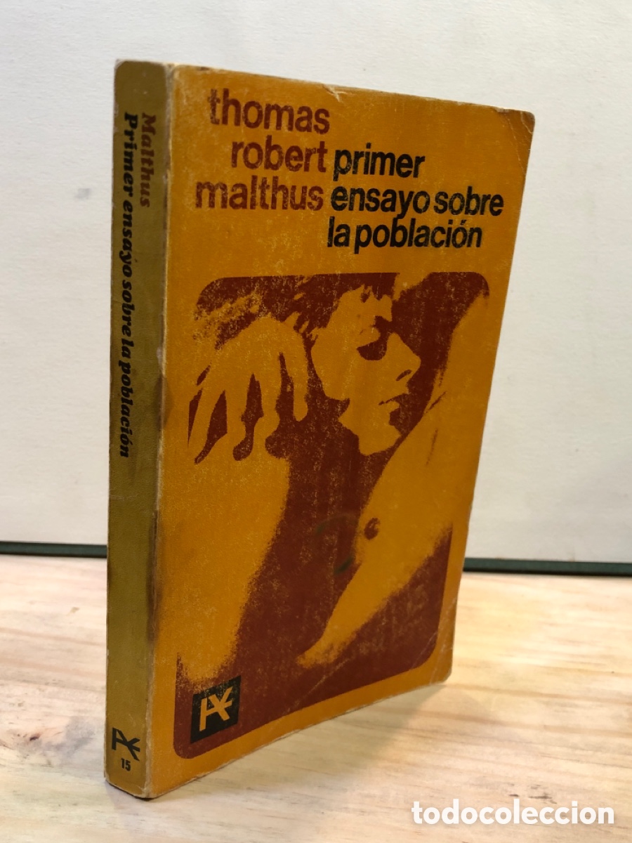 Libros de segunda mano: Thomas Robert Malthus - Primer ensayo sobre la poblaci&oacute;n