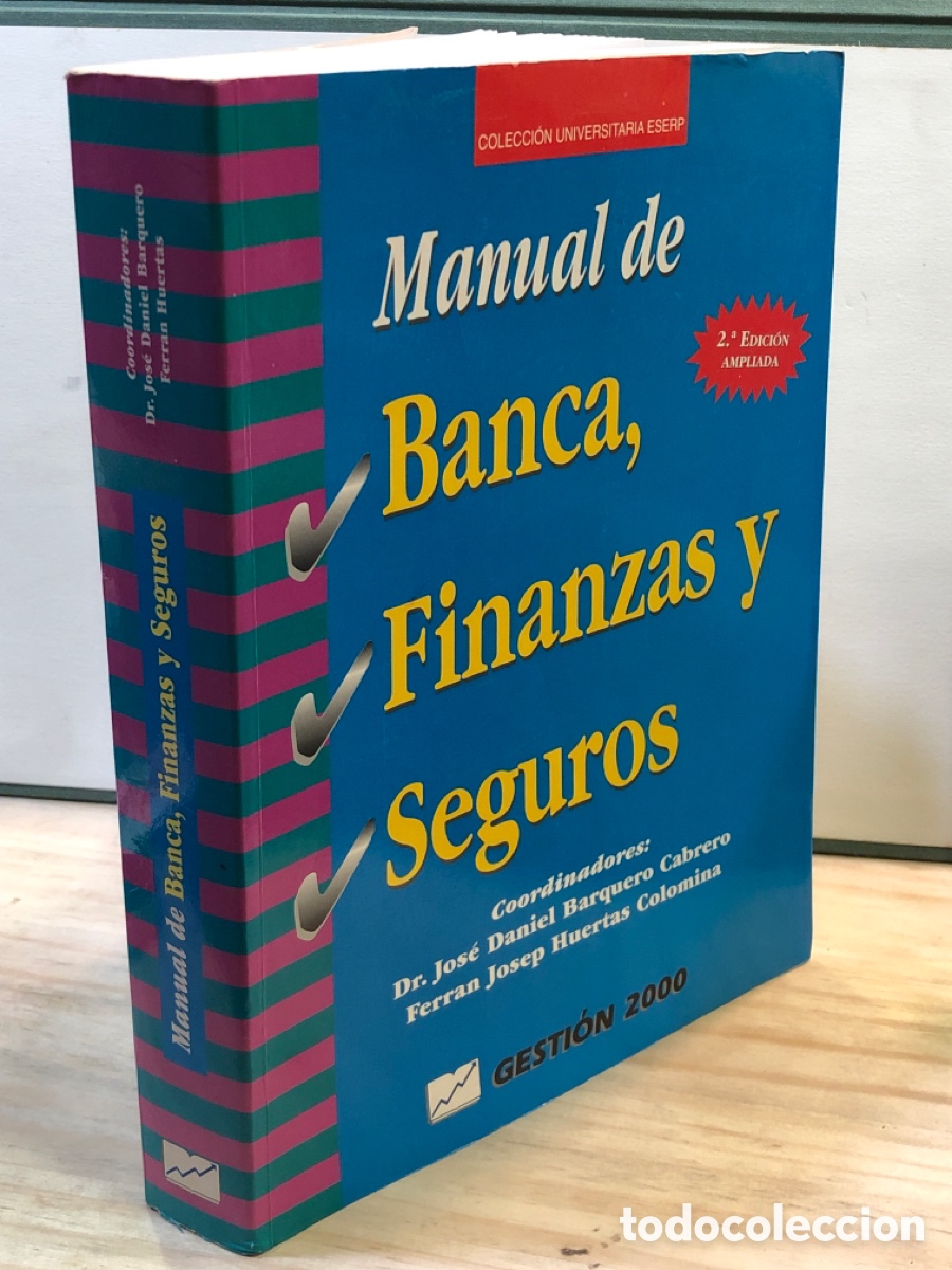 Libri di seconda mano: Manual de Banca, Finanzas y Seguros