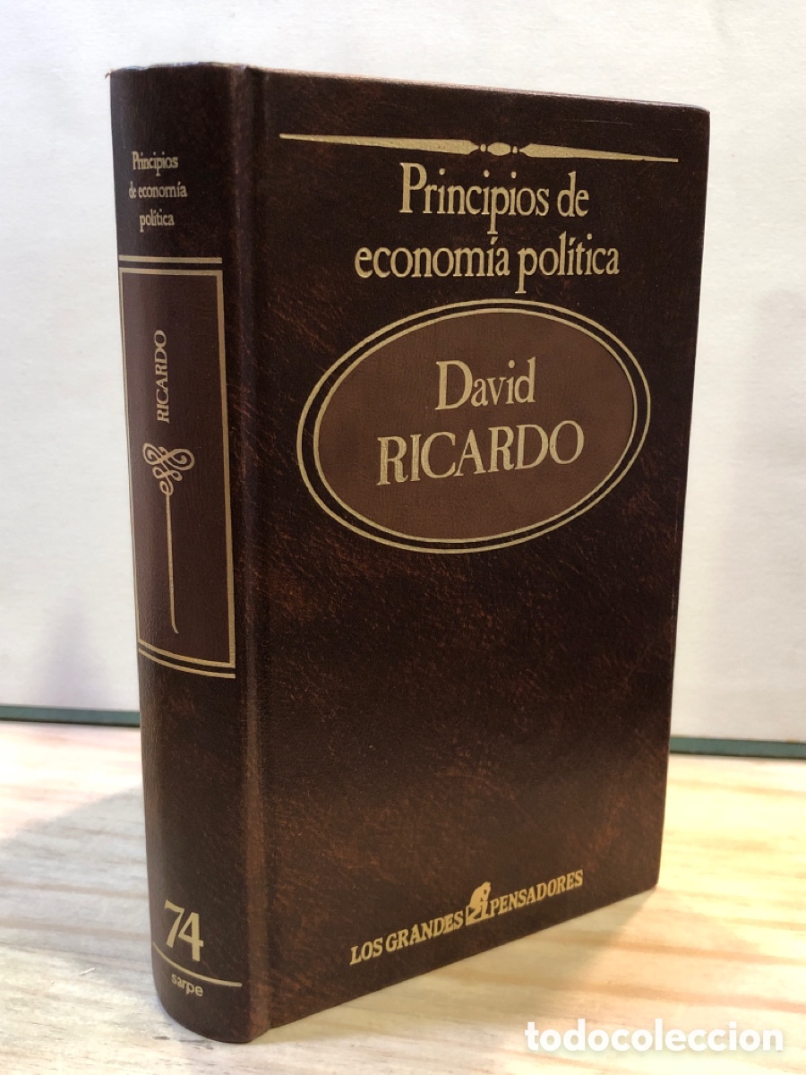 Libros de segunda mano: David Ricardo - Principios de econom&iacute;a pol&iacute;tica