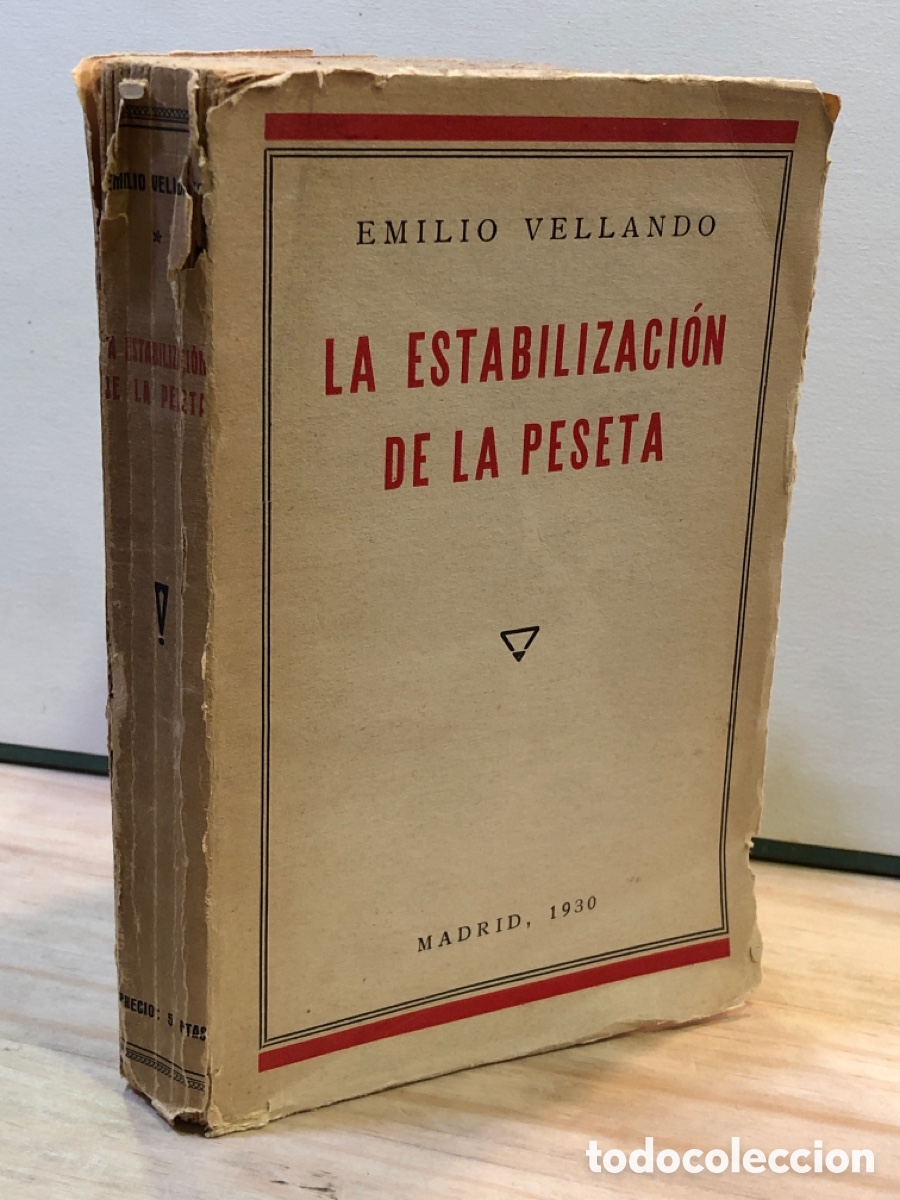 Libros de segunda mano: Emilio Vellando - La estabilizaci&oacute;n de la peseta