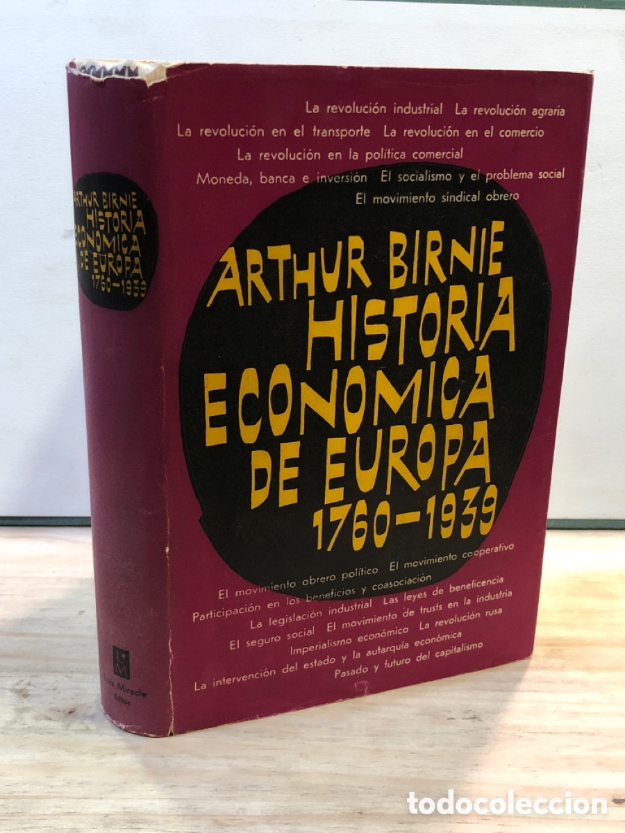 Libros de segunda mano: Arthur Birnie - Historia econ&oacute;mica de Europa 1760 - 1939