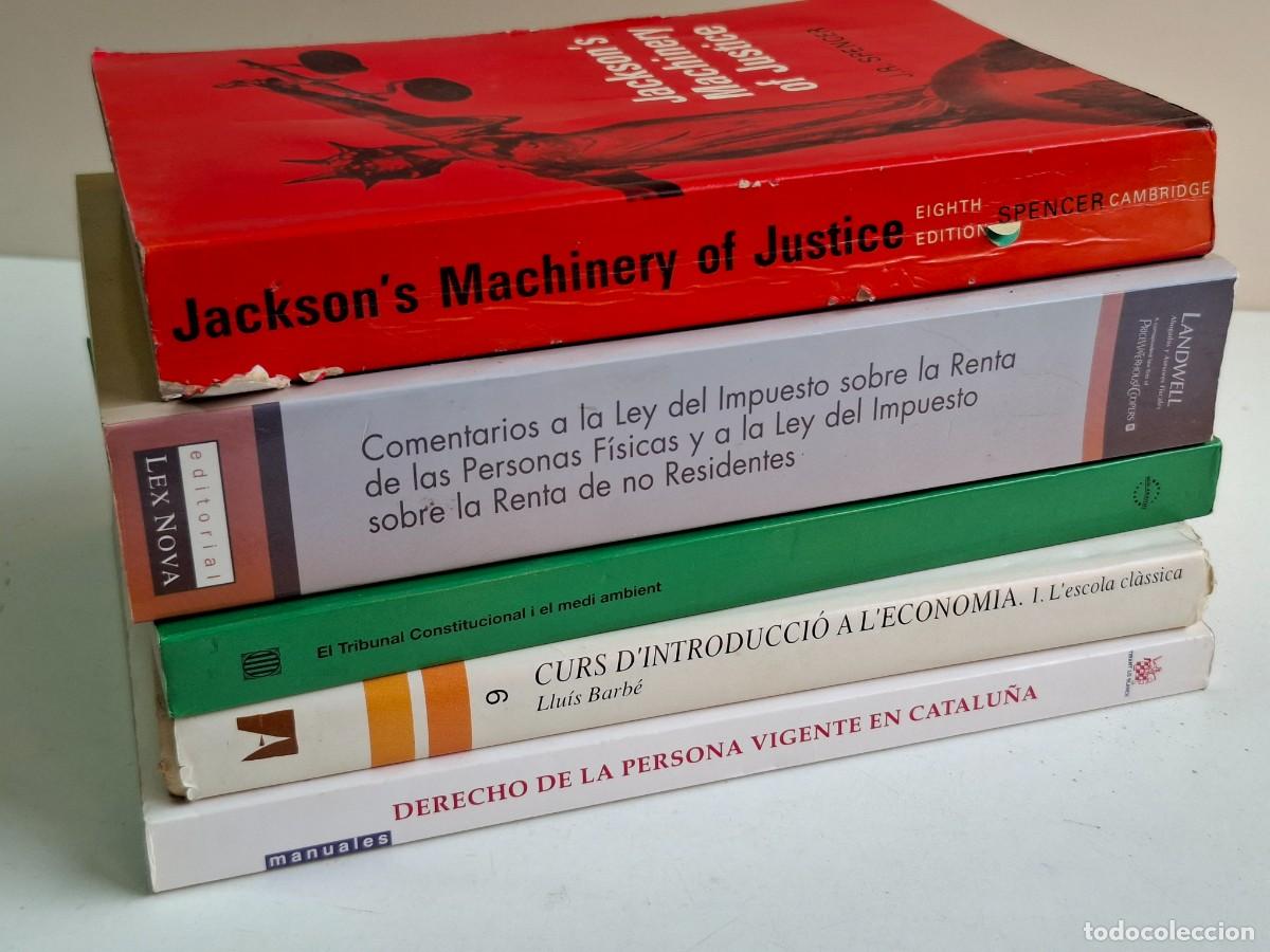 Libros de segunda mano: 5 LIBROS DE DERECHO -------- - Foto 4