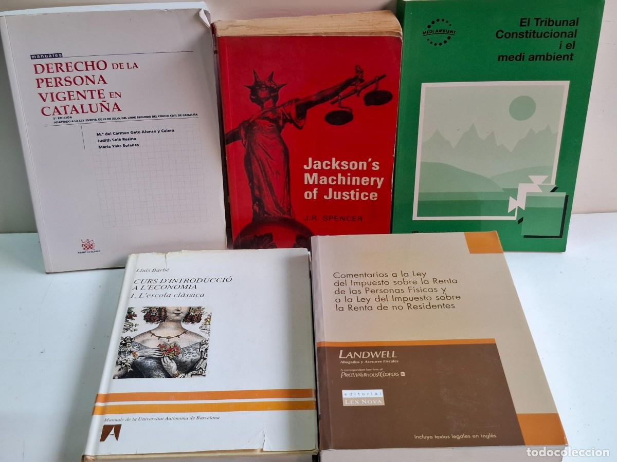 Libros de segunda mano: 5 LIBROS DE DERECHO -------- - Foto 5