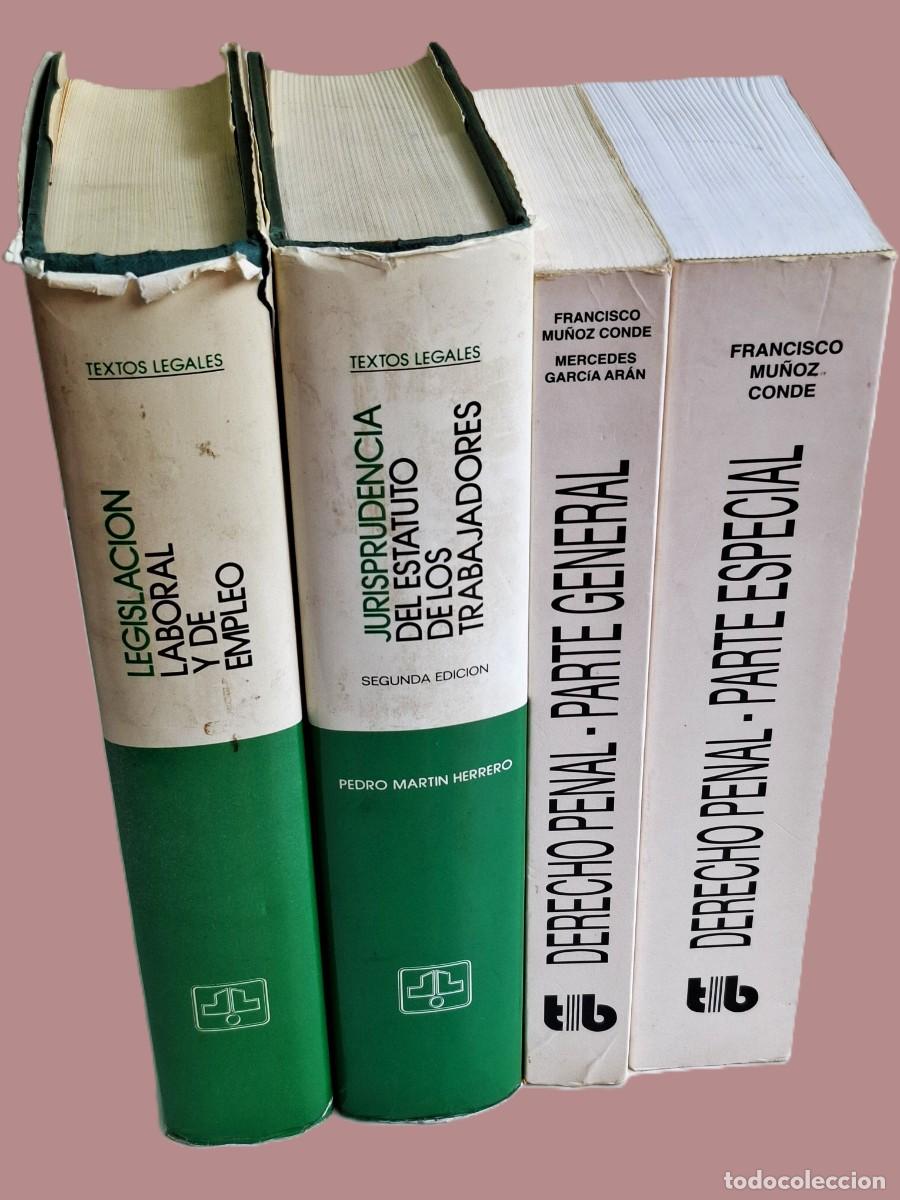 Libros de segunda mano: 4 LIBROS DE DERECHO --------