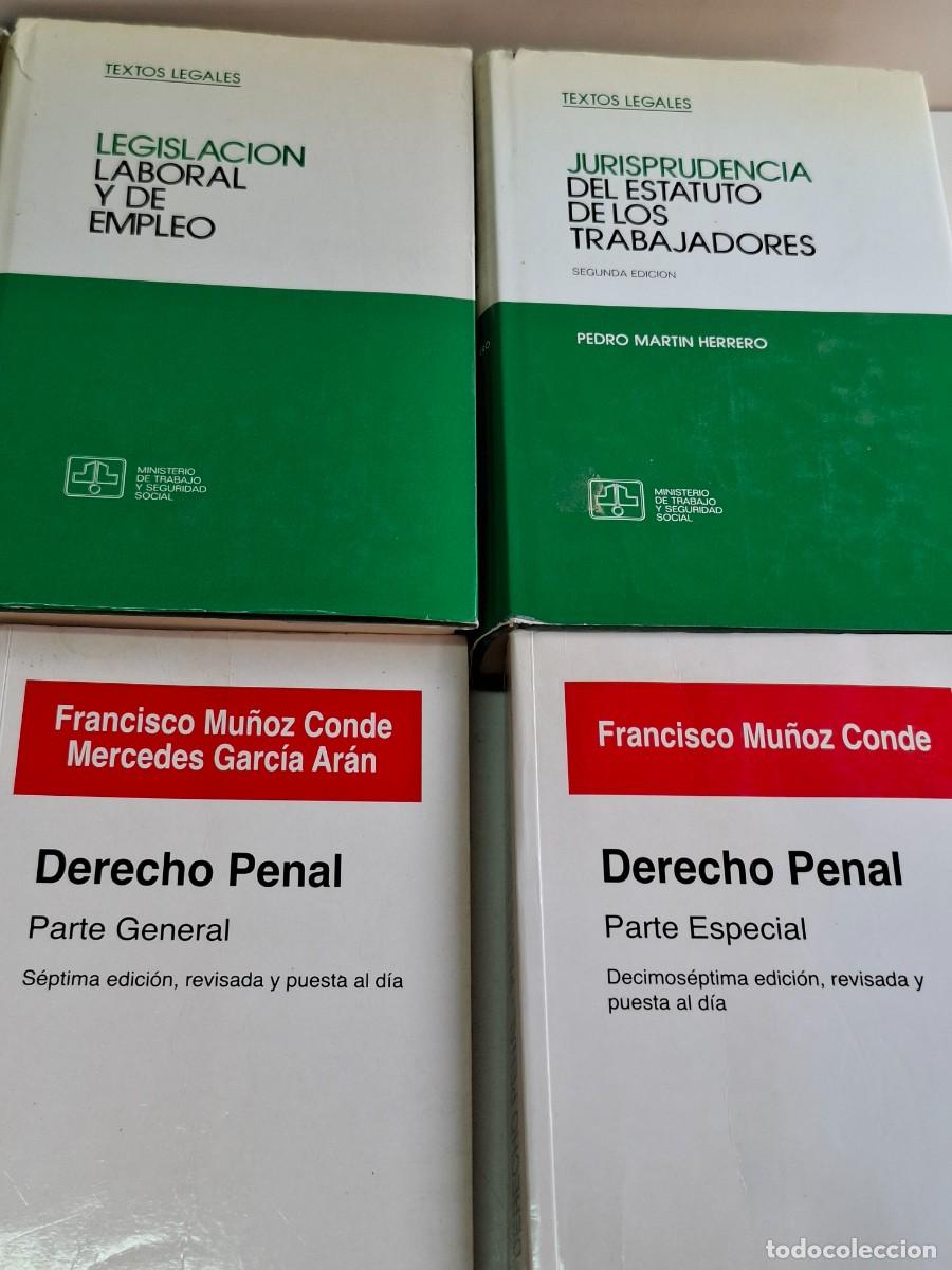 Libros de segunda mano: 4 LIBROS DE DERECHO -------- - Foto 4