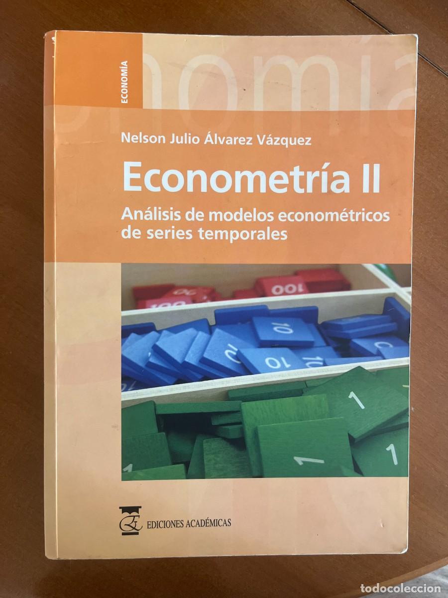 Libros de segunda mano: Econometr&iacute;a II. An&aacute;lisis de modelos econom&eacute;tricos de series temporales