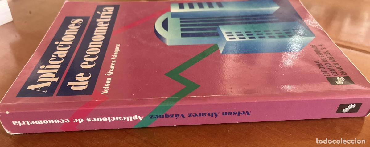 Libros de segunda mano: Aplicaciones de econometr&iacute;a - Foto 3