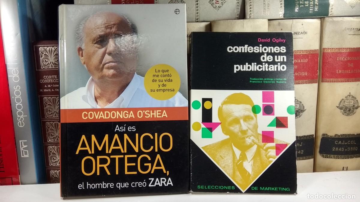 Libri di seconda mano: AS&Iacute; ES AMANCIO ORTEGA, EL HOMBRE QUE CRE&Oacute; ZARA / CONFESIONES DE UN PUBLICITARIO.