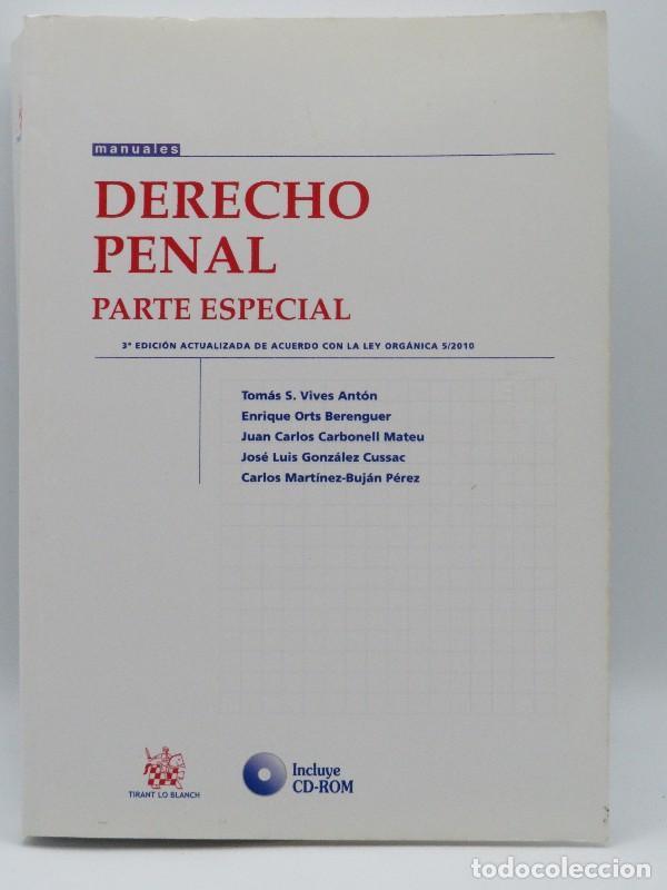 Libros de segunda mano: Derecho Penal Parte Especial: Actualizado con la Ley Org&aacute;nica 5/2010 - Tirant Lo Blanch - Manuales