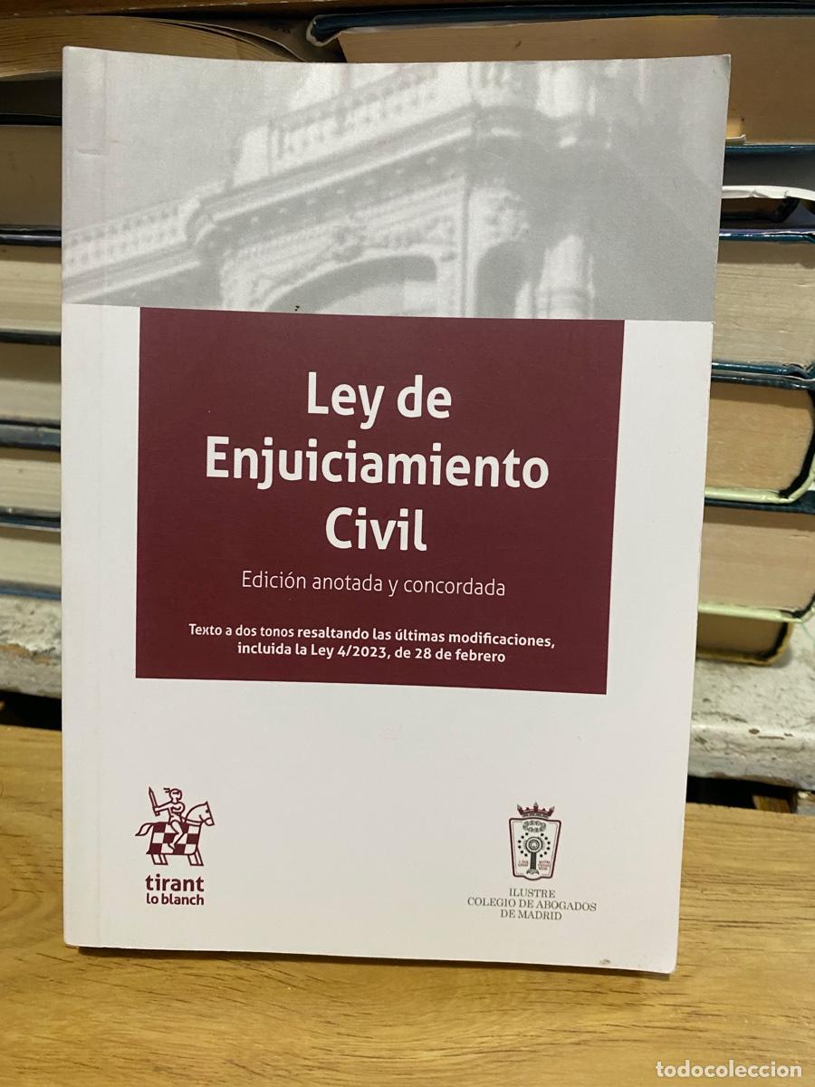 Libros de segunda mano: LEY DE ENJUICIAMIENTO CIVIL, EDT. TIRANT LO BLANCH