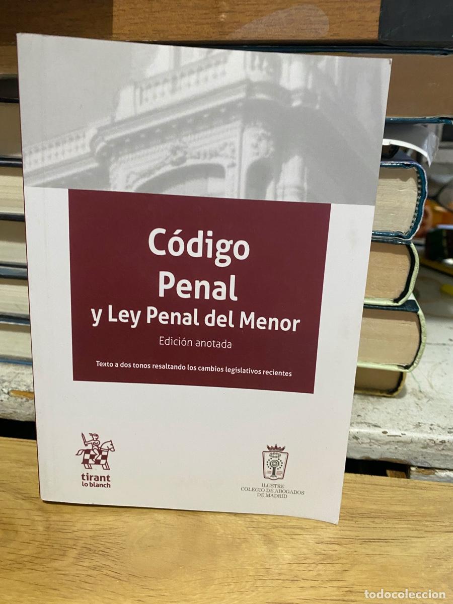 Libros de segunda mano: CODIGO PENAL Y LEY PENAL DEL MENOR, EDT. TIRANT LO BLANCH