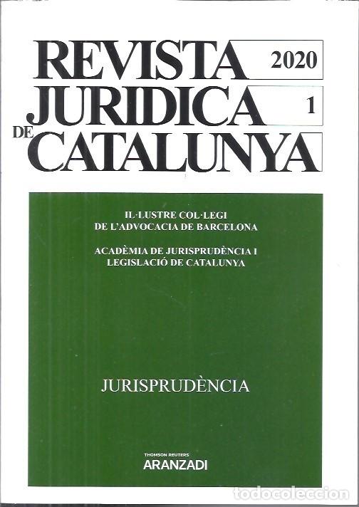 Libros de segunda mano: REVISTA JURIDICA DE CATALUNYA A&Ntilde;O 2020 JURISPRUDENCIA ARANZADI