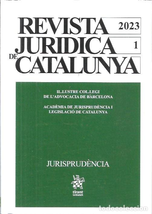 Libros de segunda mano: REVISTA JURIDICA DE CATALUNYA A&Ntilde;O 2023 JURISPRUDENCIA ARANZADI