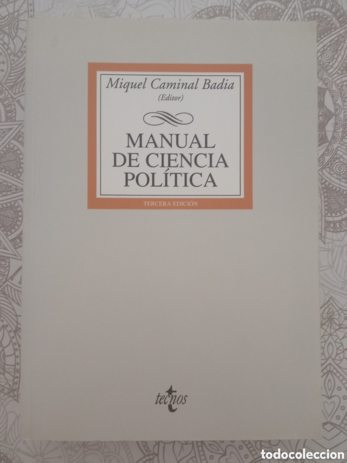 Libros de segunda mano: Manual de Ciencia Pol&iacute;tica