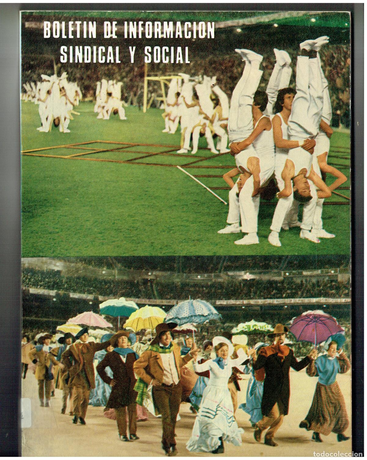 Libros de segunda mano: BOLET&Iacute;N DE INFORMACI&Oacute;N SINDICAL Y SOCIAL. XV DEMOSTRACI&Oacute;N SINDICAL. A&Ntilde;O III. N&ordf; 11. MAYO. 1972(B/57