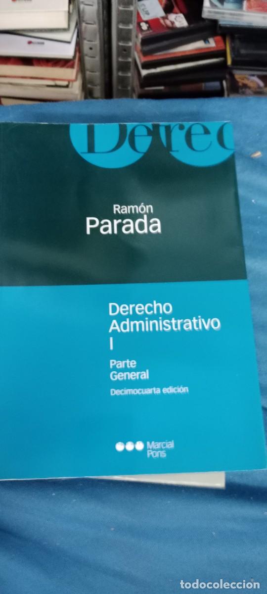Libros de segunda mano: RAMON PARADA DERECHO ADMINISTRATIVO I PARTE GENERAL LIBRO TOP-16B
