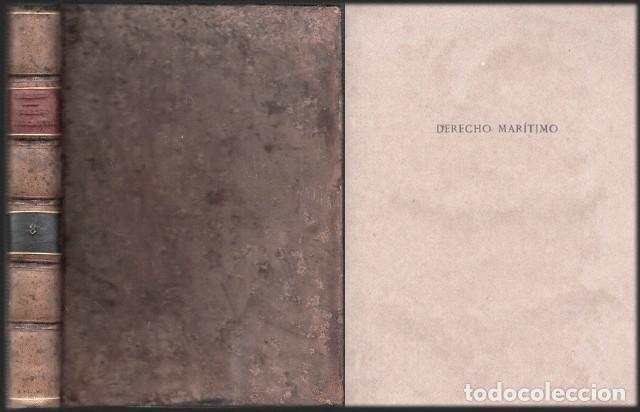 Libros de segunda mano: DERECHO MARITIMO - TOMO III - GARRIGUES - A-INCOMP-677