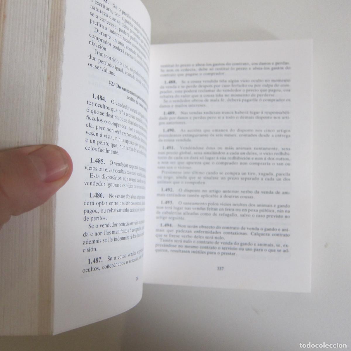 Libros de segunda mano: C&Oacute;DIGO CIVIL (XUNTA DE GALICIA) DERECHO IDIOMAS - Foto 4