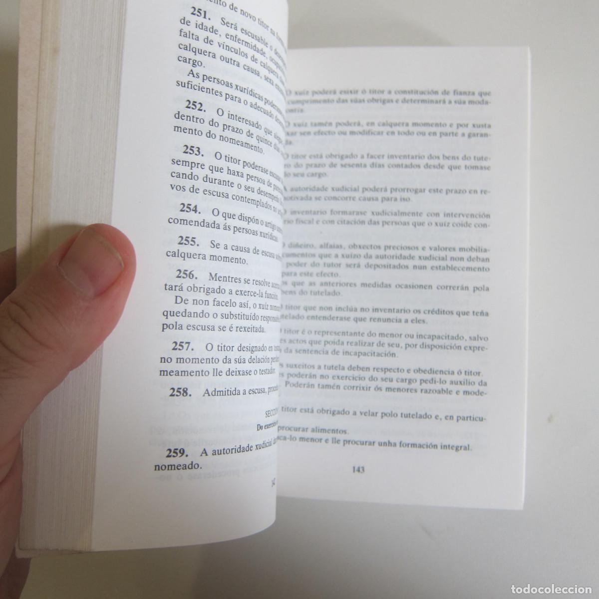 Libros de segunda mano: C&Oacute;DIGO CIVIL (XUNTA DE GALICIA) DERECHO IDIOMAS - Foto 5