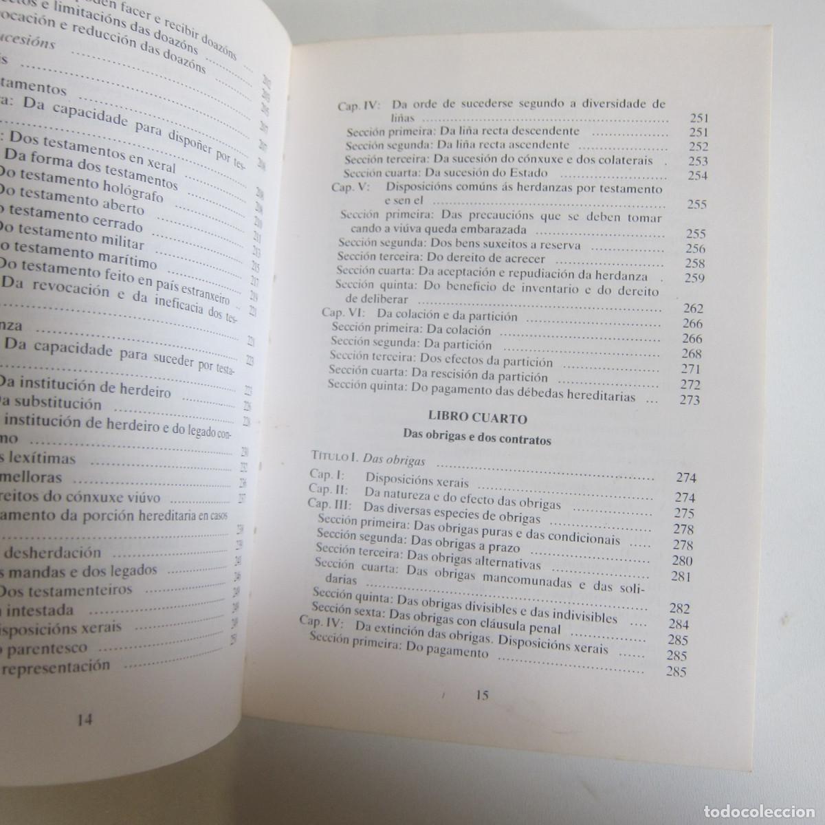 Libros de segunda mano: C&Oacute;DIGO CIVIL (XUNTA DE GALICIA) DERECHO IDIOMAS - Foto 9