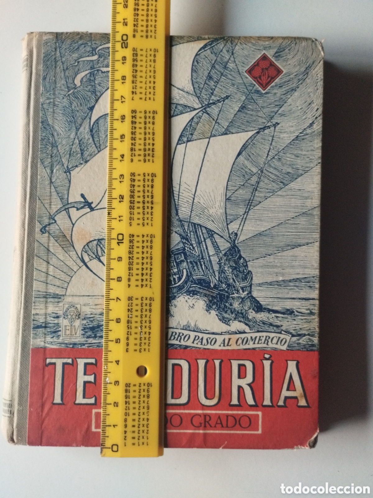 Libros de segunda mano: TENEDUR&Iacute;A DE LIBROS. 1945. Luis Vives - Foto 2
