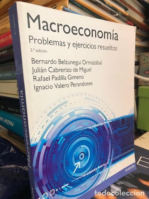Libros de segunda mano: Macroeconom&iacute;a- Problemas y ejercicios resueltos - Belzunegui-Cabrerizo-Padilla-Valero
