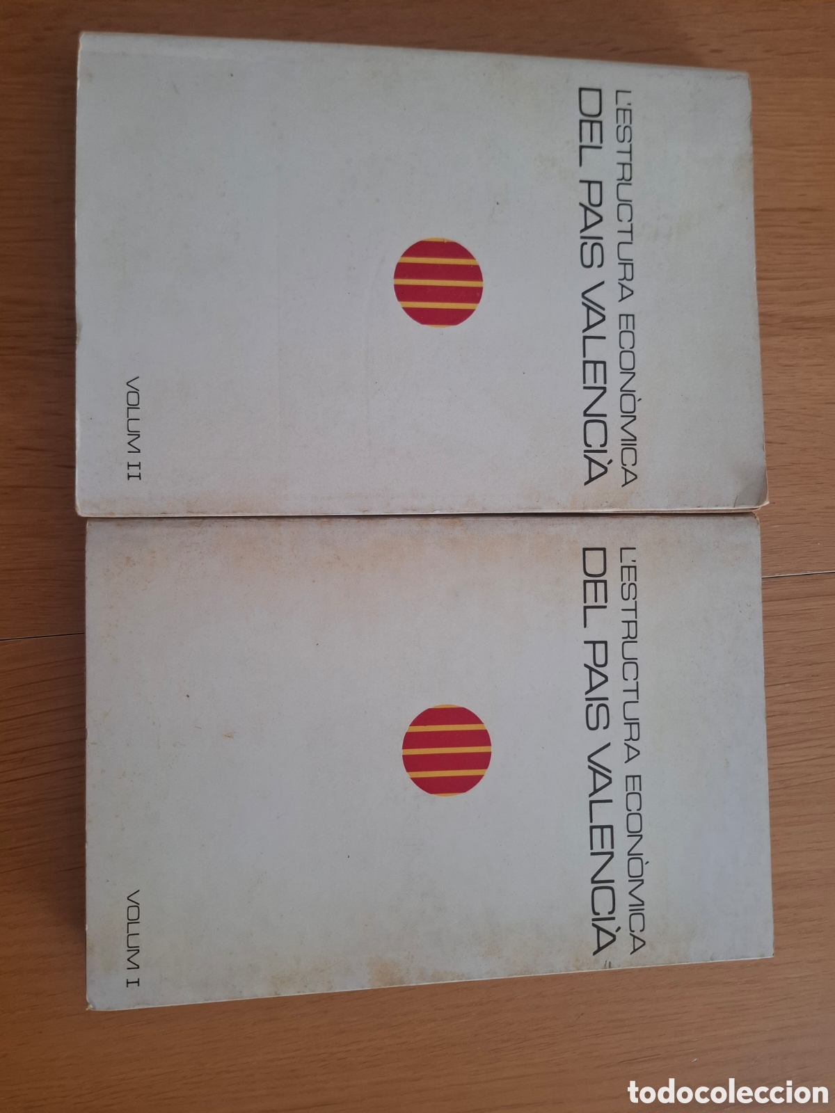 Libros de segunda mano: L'estructura econ&oacute;mica del pais valenci&aacute; - 2 tomos - Ernest Luch - 1970