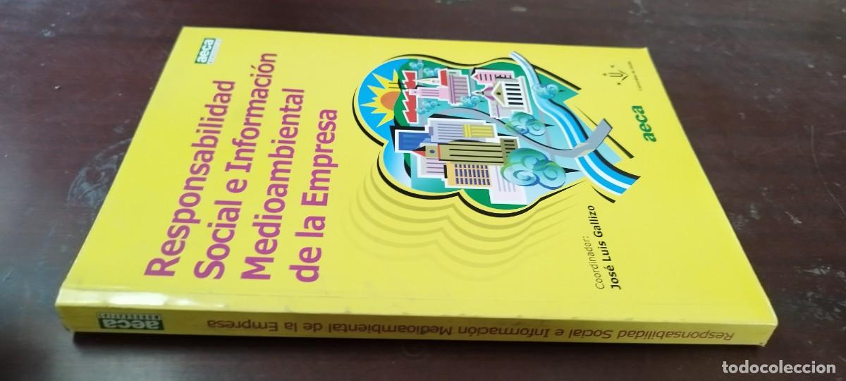 Libros de segunda mano: RESPONSABILIDAD SOCIAL E INFORMACION MEDIOAMBIENTAL DE LA EMPRESA / GALLIZO / KARA41 / AECA