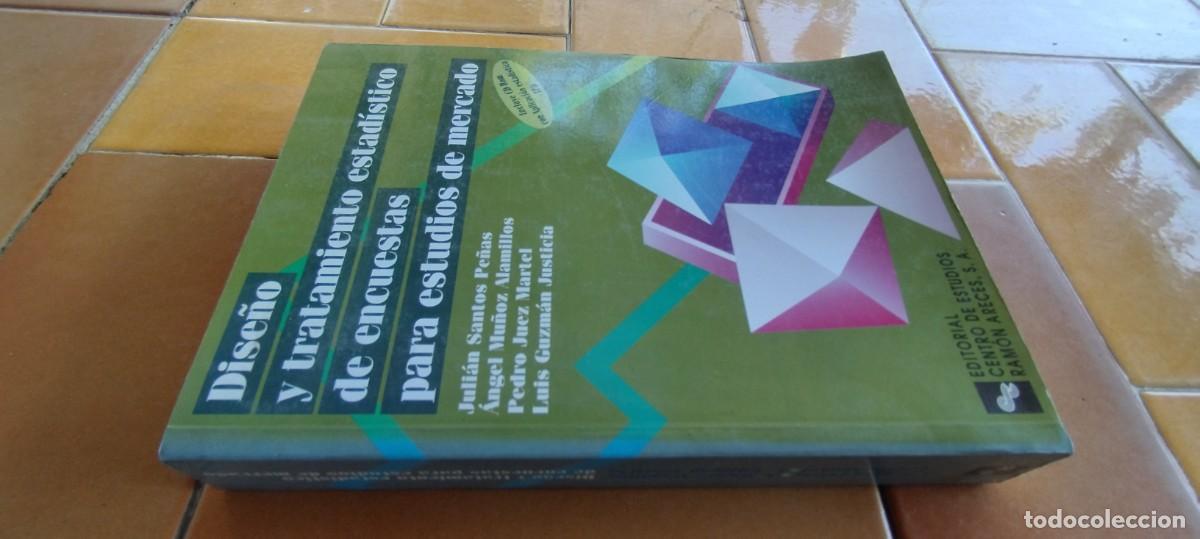Libros de segunda mano: DISE&Ntilde;O Y TRATAMIENTO ESTADISTICO DE ENCUESTAS PARA ESTUDIO DE MERCADO / VVAA / PU-GUI-4 / RAMO