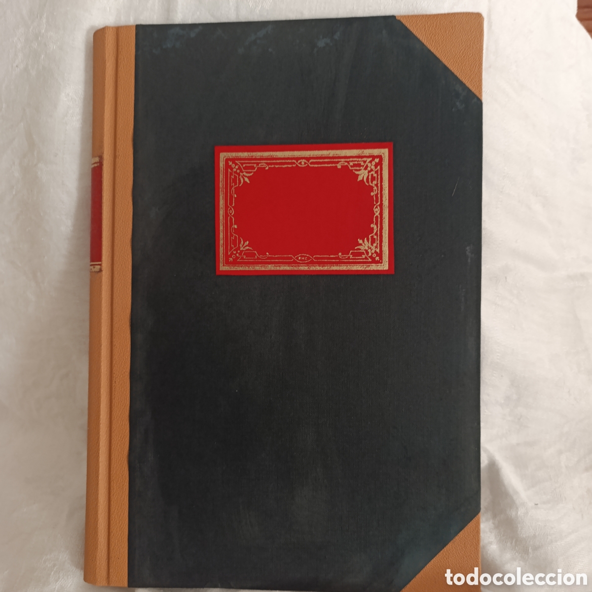 Libros de segunda mano: Libro contable antiguo de la marca espa&ntilde;ola RHC, com&uacute;nmente utilizado entre los a&ntilde;os 50 ,sin uso
