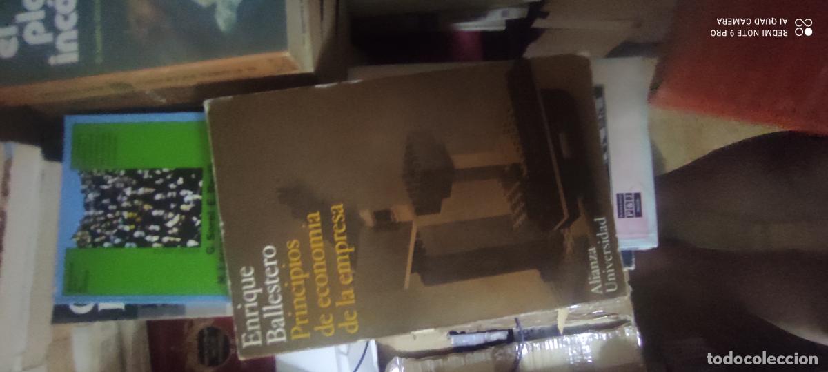 Libros de segunda mano: Principios de econom&iacute;a de la empresa.- Ballestero, Enrique