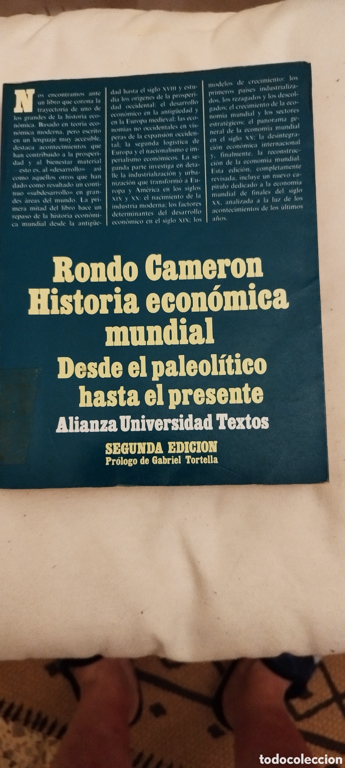 Libros de segunda mano: Rondo Cameron Historia Econ&oacute;mica Mundial en Alianza Universidad