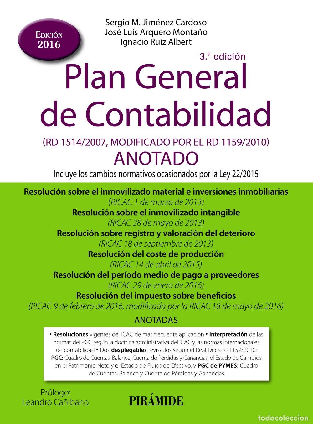 Libros de segunda mano: Plan General de Contabilidad ANOTADO (Econom&iacute;a Y Empresa)