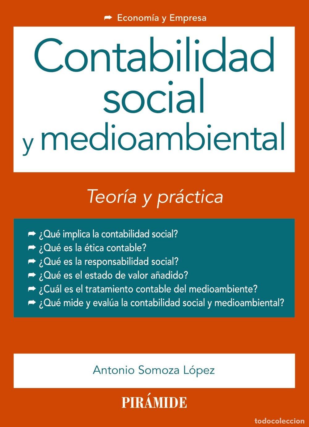 Libros de segunda mano: Contabilidad social y medioambiental: Teor&iacute;a y pr&aacute;ctica (Econom&iacute;a y Empresa)