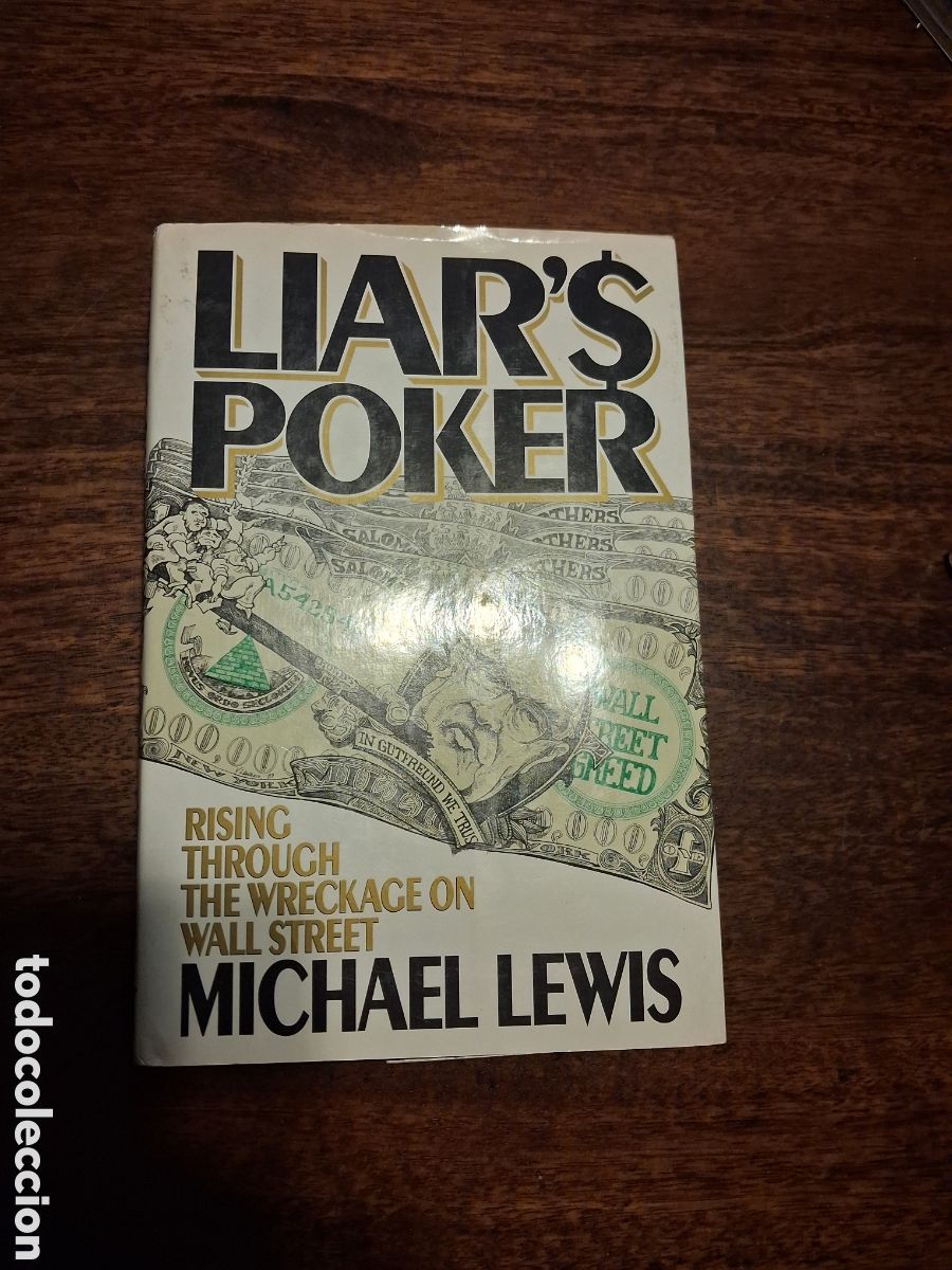 Libros de segunda mano: Liar's Poker: Rising Through the Wreckage of Wall Street, Michael Lewis (first edition)