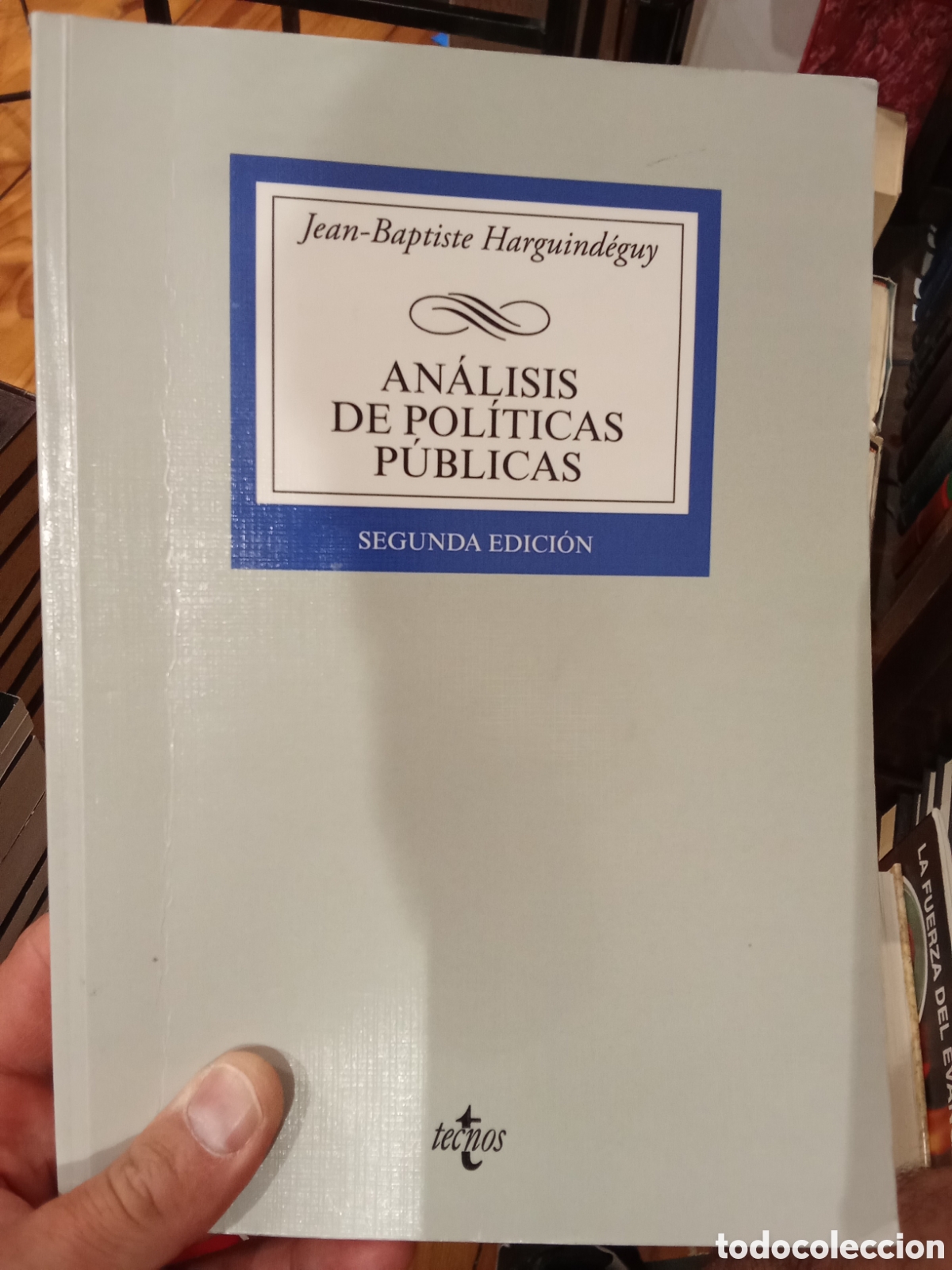 Libros de segunda mano: An&aacute;lisis de pol&iacute;ticas p&uacute;blicas - Jean Baptiste Harguindeguy - Tecnos