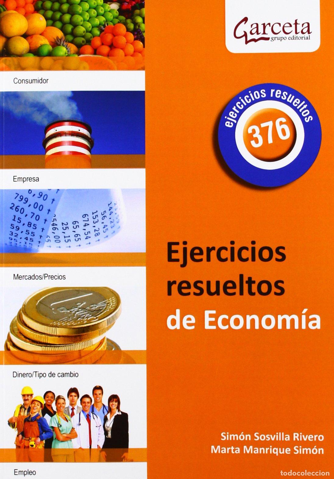Libros de segunda mano: EJERCICIOS RESUELTOS DE ECONOMIA: 376 EJERCICIOS RESUELTOS (SIN COLECCION)