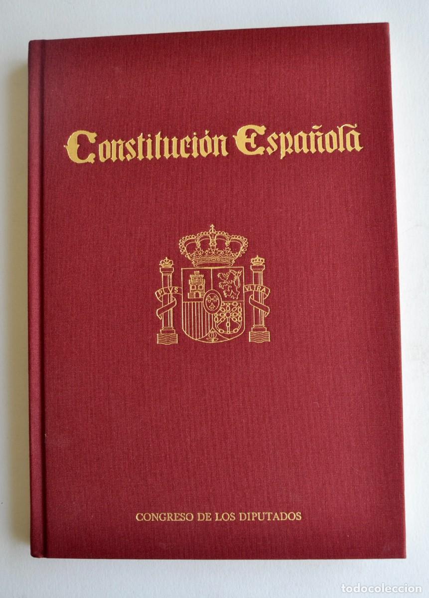 Libros de segunda mano: Bonita Edici&oacute;n Facs&iacute;mil. Constituci&oacute;n Espa&ntilde;ola. Congreso de los Diputados. Tapa dura. A&ntilde;o 1997