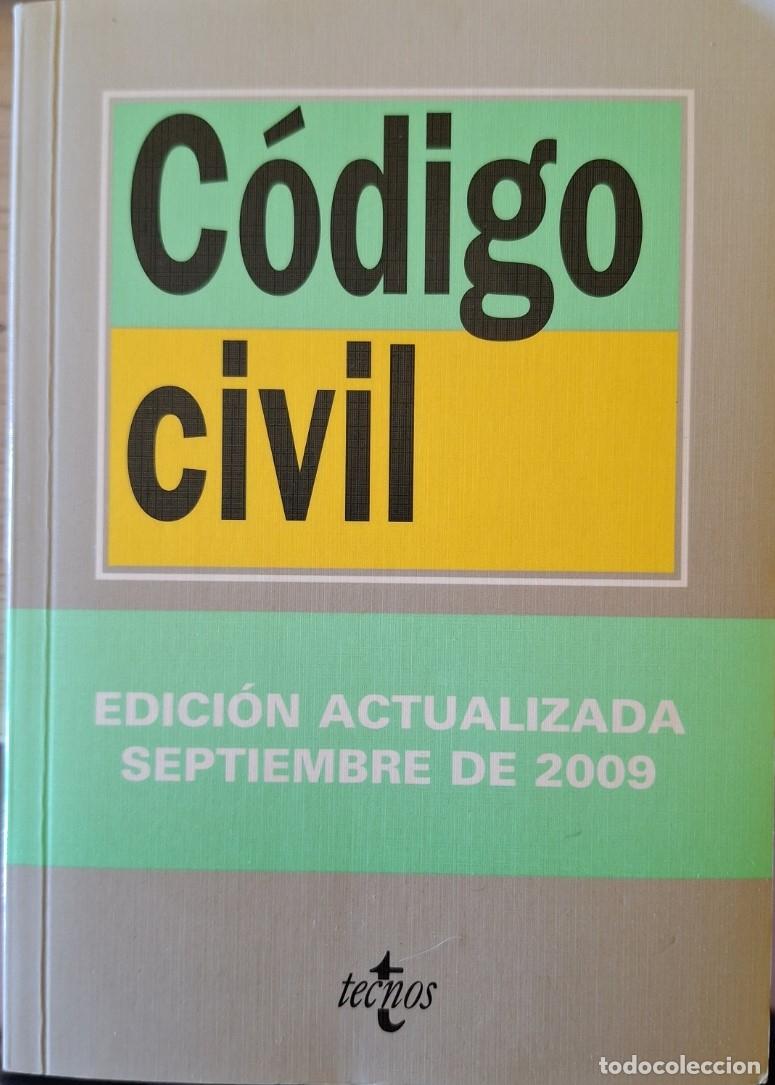 Libros de segunda mano: CODIGO CIVIL. EDICION ACTUALIZADA SEPTIEMBRE DE 2009. - ERDONAIZ LOPEZ, Jose Carlos (Edicion prepara