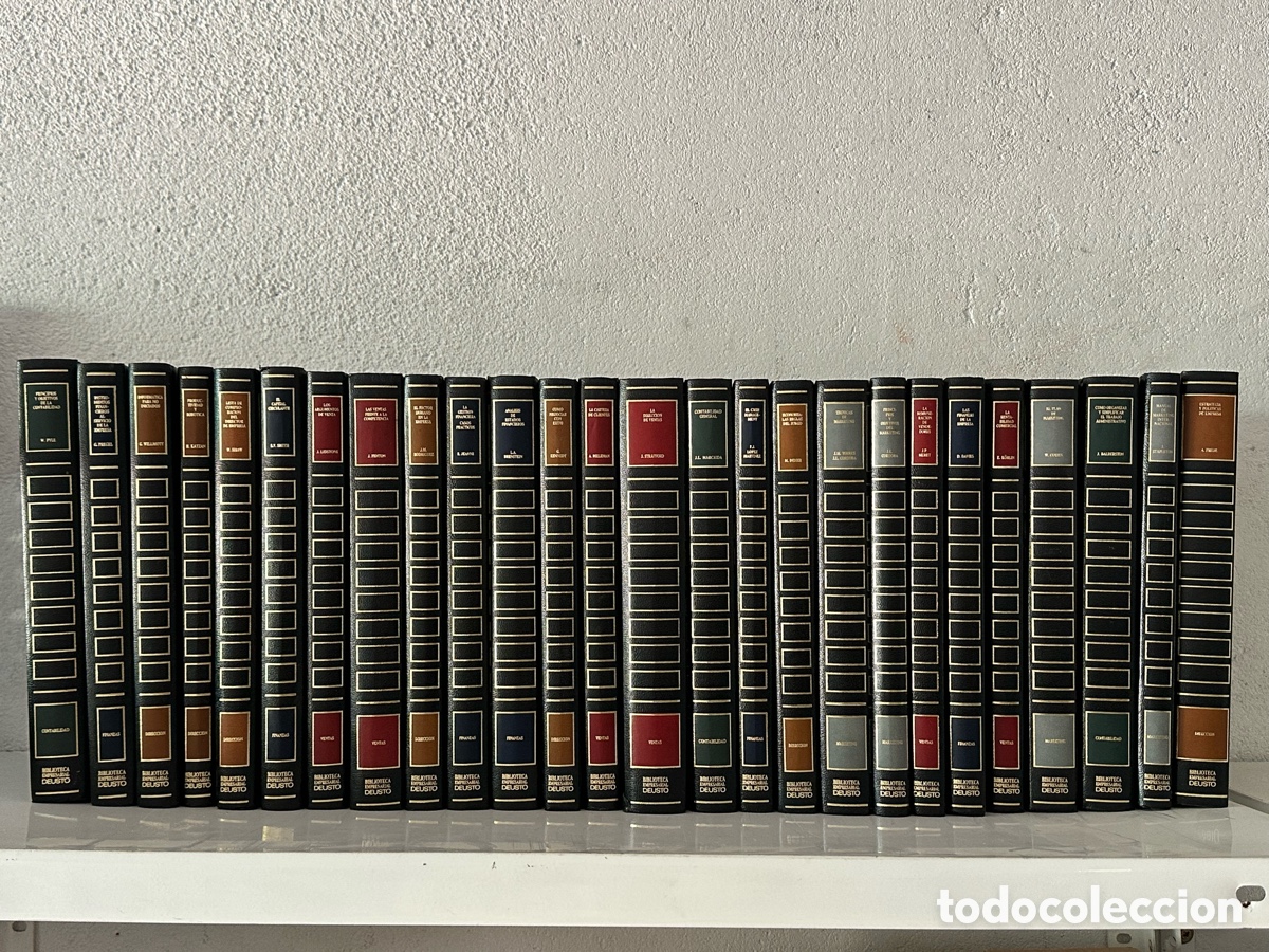 Libros de segunda mano: Biblioteca Empresarial Deusto - 26 tomos