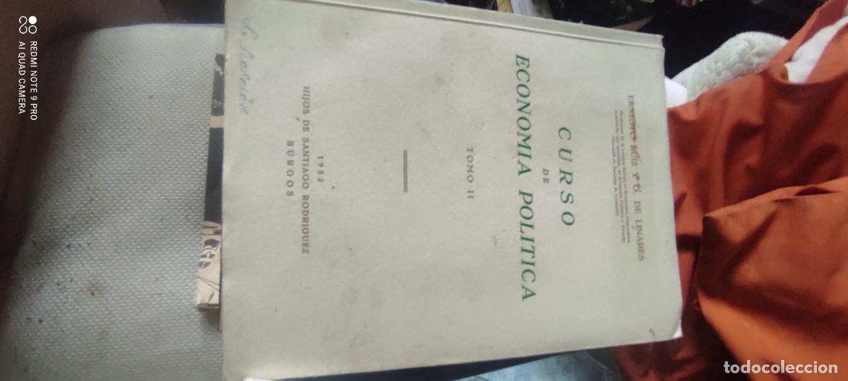 Libros de segunda mano: Curso de econom&iacute;a pol&iacute;tica - RUIZ, ERNESTO. DE LINARES, G.