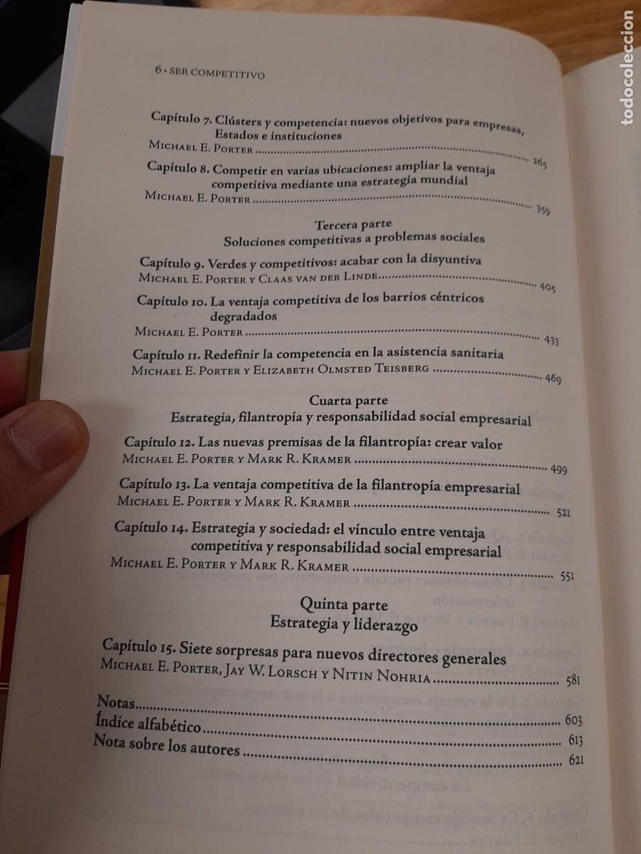 Libros de segunda mano: Ser competitivo: Edici&oacute;n actualizada y aumentada - Michael E. Porter - Deusto, 2020 - Foto 6