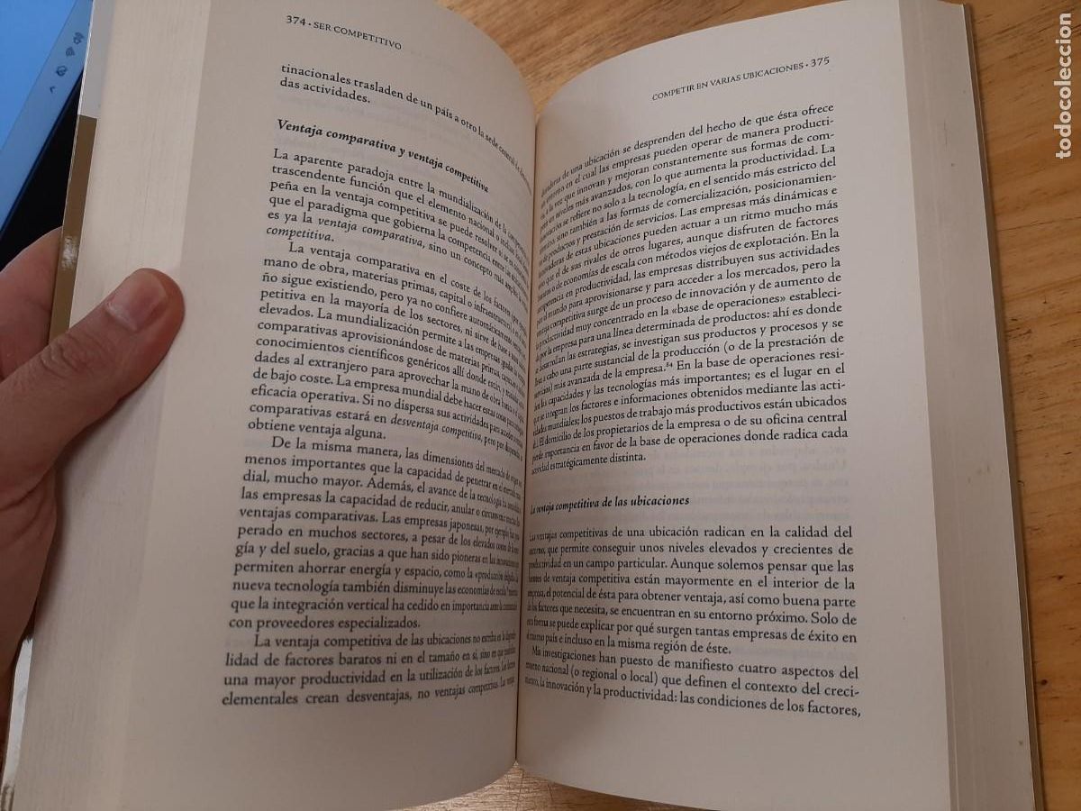 Libros de segunda mano: Ser competitivo: Edici&oacute;n actualizada y aumentada - Michael E. Porter - Deusto, 2020 - Foto 8