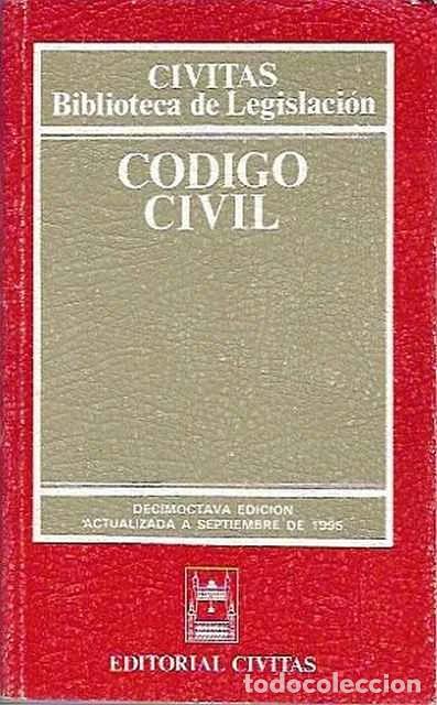 Libros de segunda mano: C&oacute;digo Civil. 18&ordf; edici&oacute;n - Jos&eacute; Antonio Pajares Gim&eacute;nez