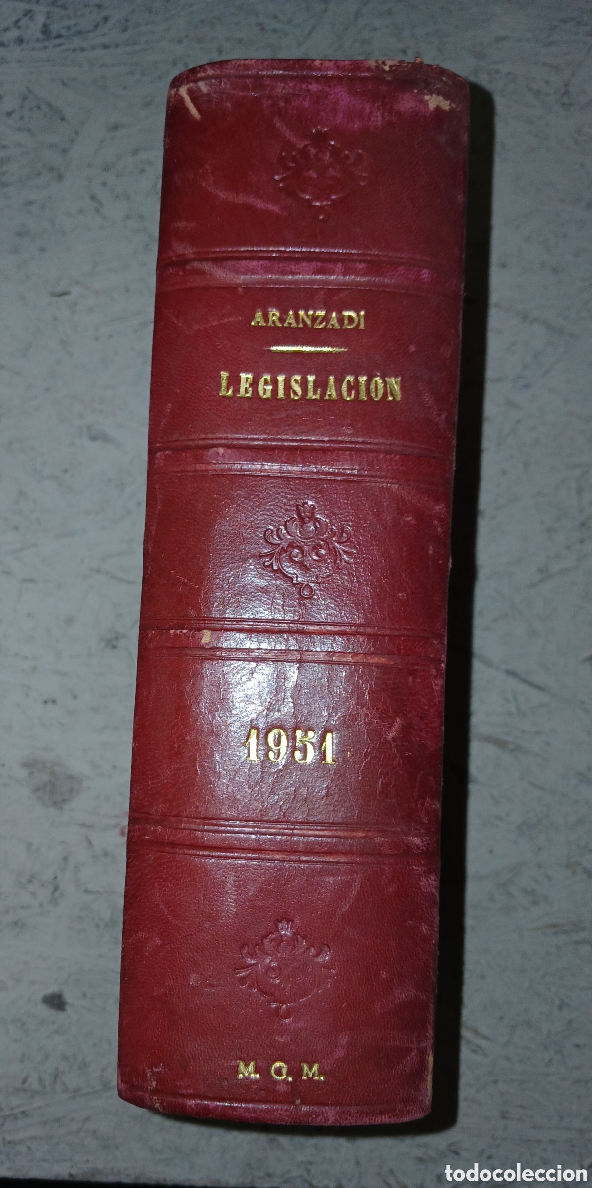 Libros de segunda mano: 1&deg; Edici&oacute;n Repertorio Cronol&oacute;gico Legislaci&oacute;n Aranzadi 1951