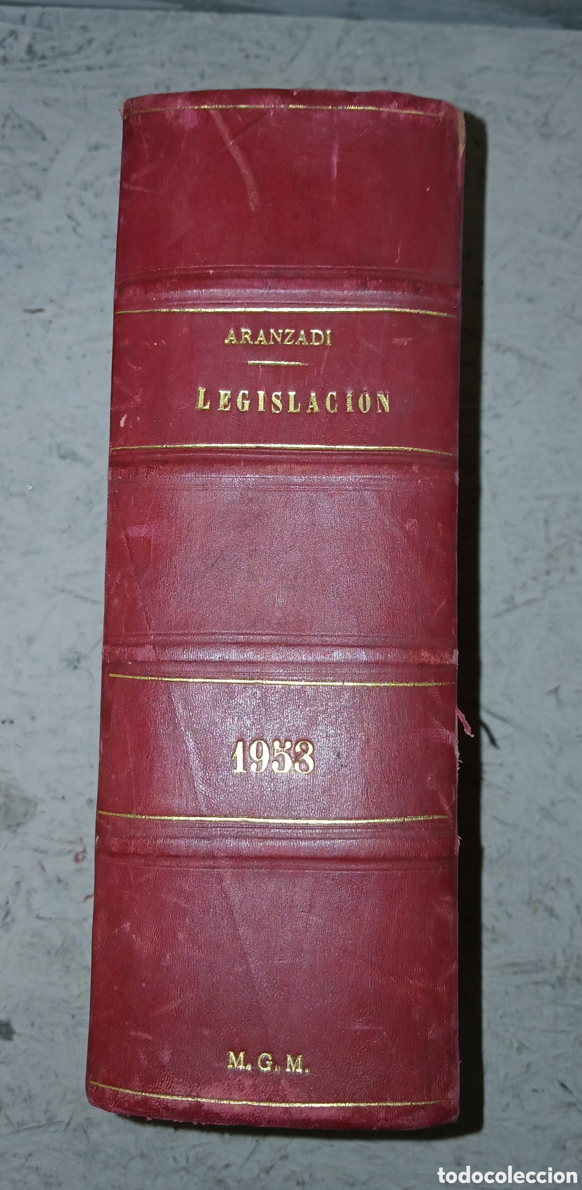 Libros de segunda mano: 1&deg; Edici&oacute;n Repertorio Cronol&oacute;gico Legislaci&oacute;n Aranzadi 1953
