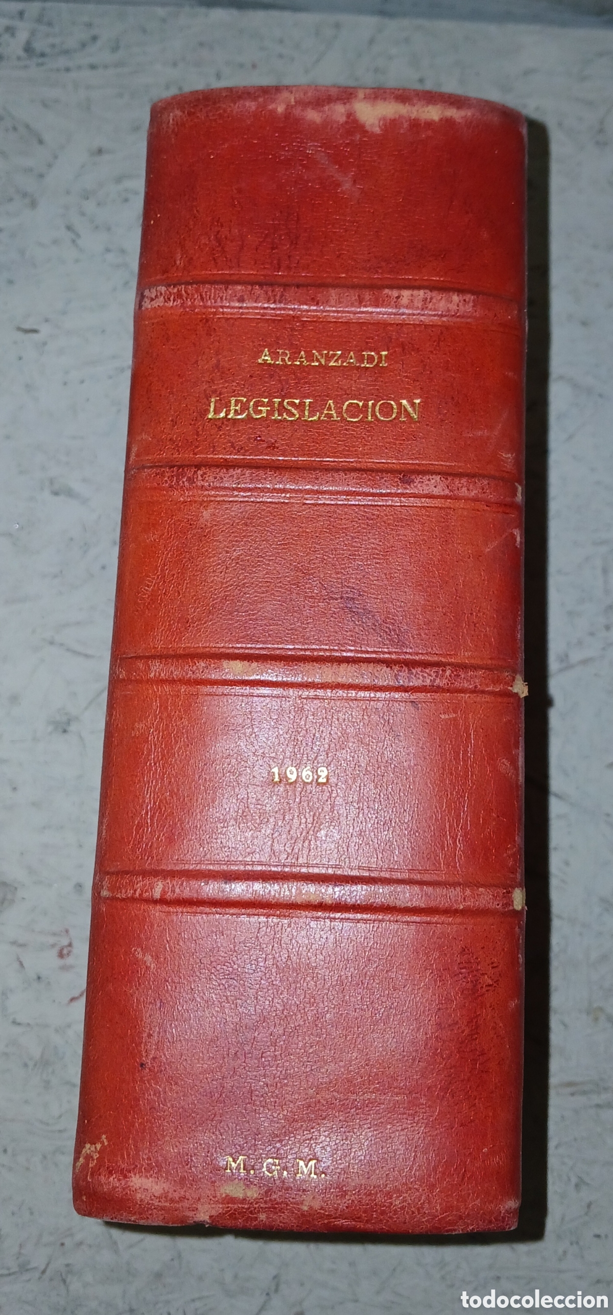 Libros de segunda mano: 1&deg; Edici&oacute;n Jurisprudencia Repertorio Cronol&oacute;gico Legislaci&oacute;n Aranzadi 1962