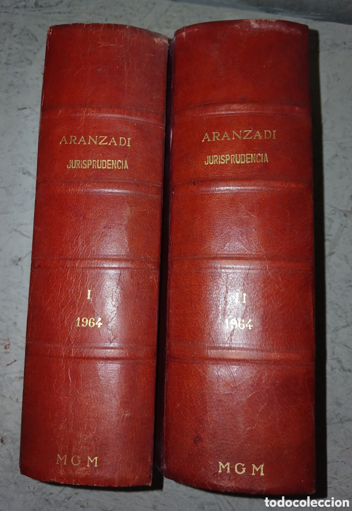 Libros de segunda mano: Lote 2 tomos I y II 1&deg; Edici&oacute;n Jurisprudencia Aranzadi 1964
